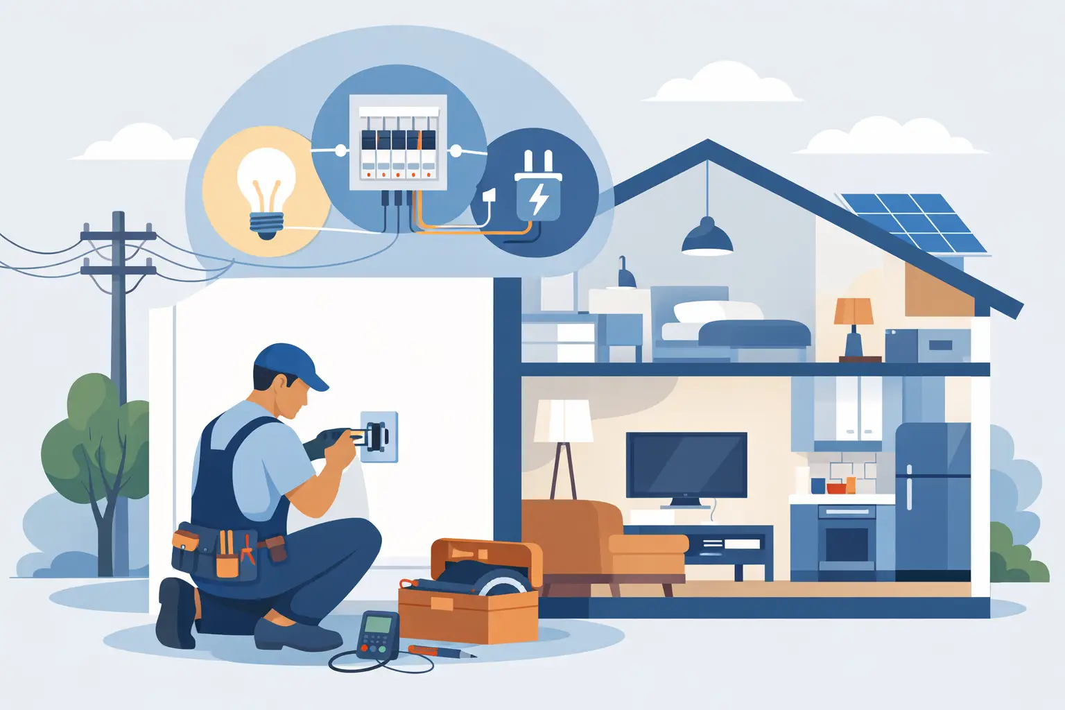 Residential Electrical Installations at Home