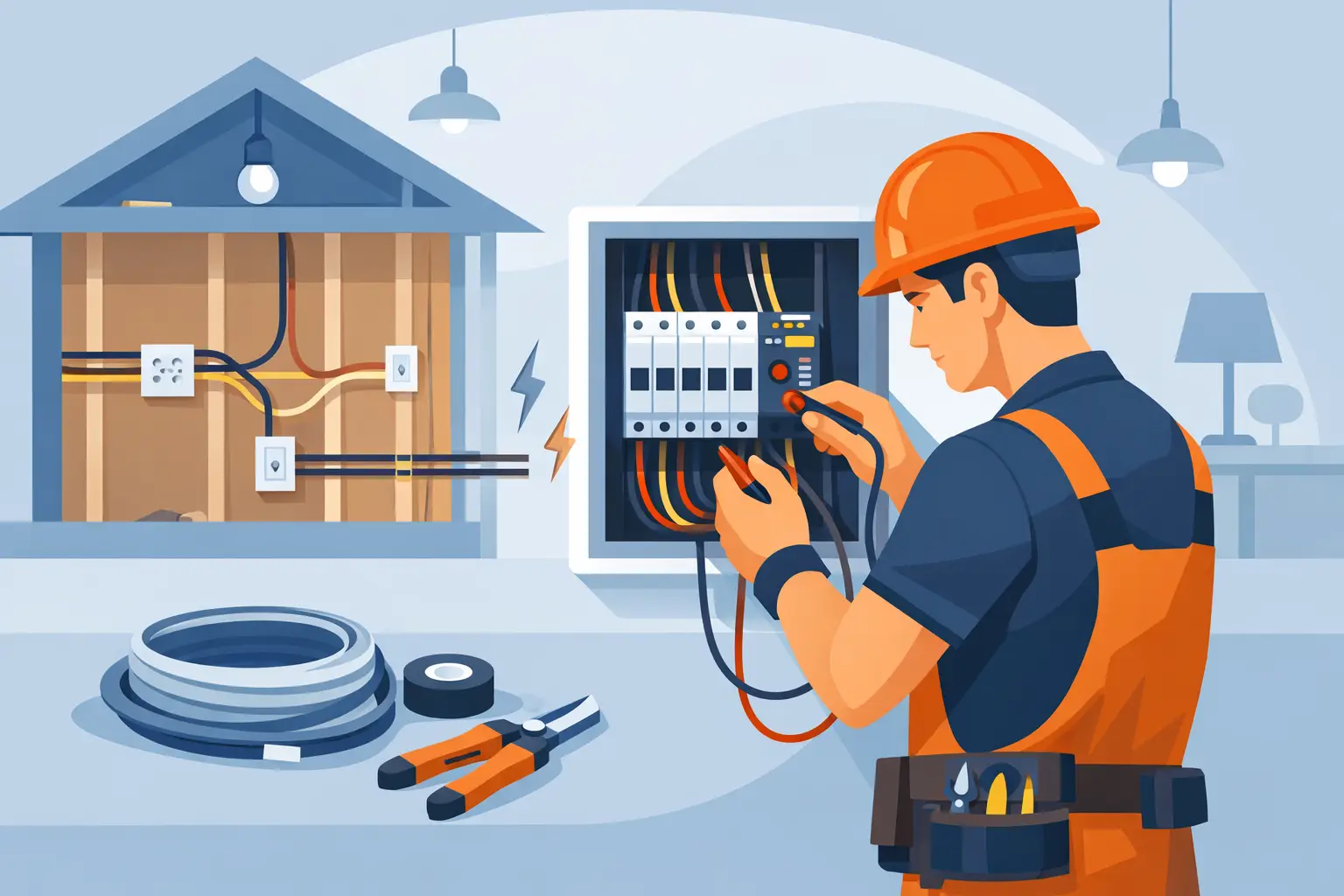 How to Redo Electrical in House Safely