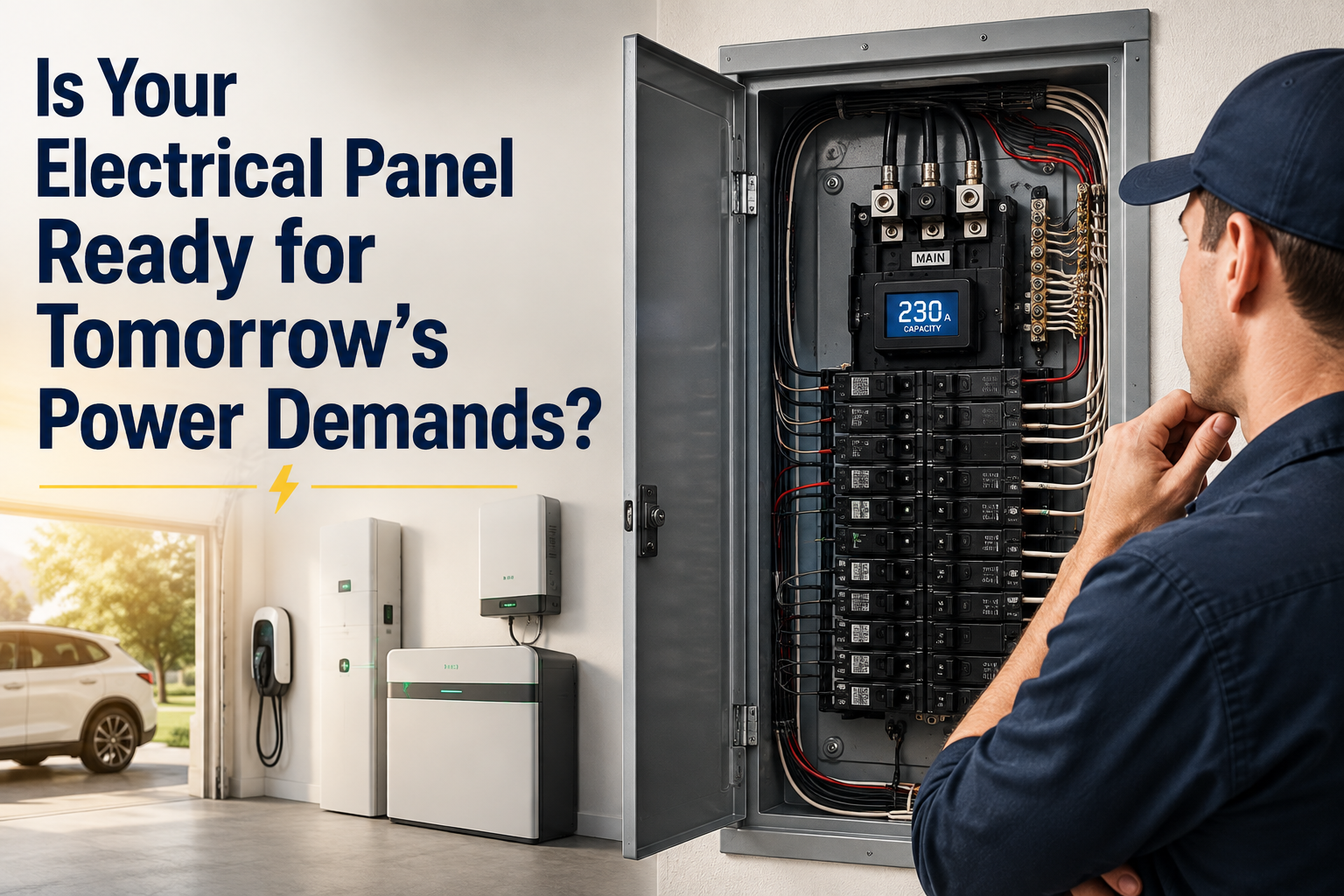 Is Your Electrical Panel Ready for Tomorrow’s Power Demands?