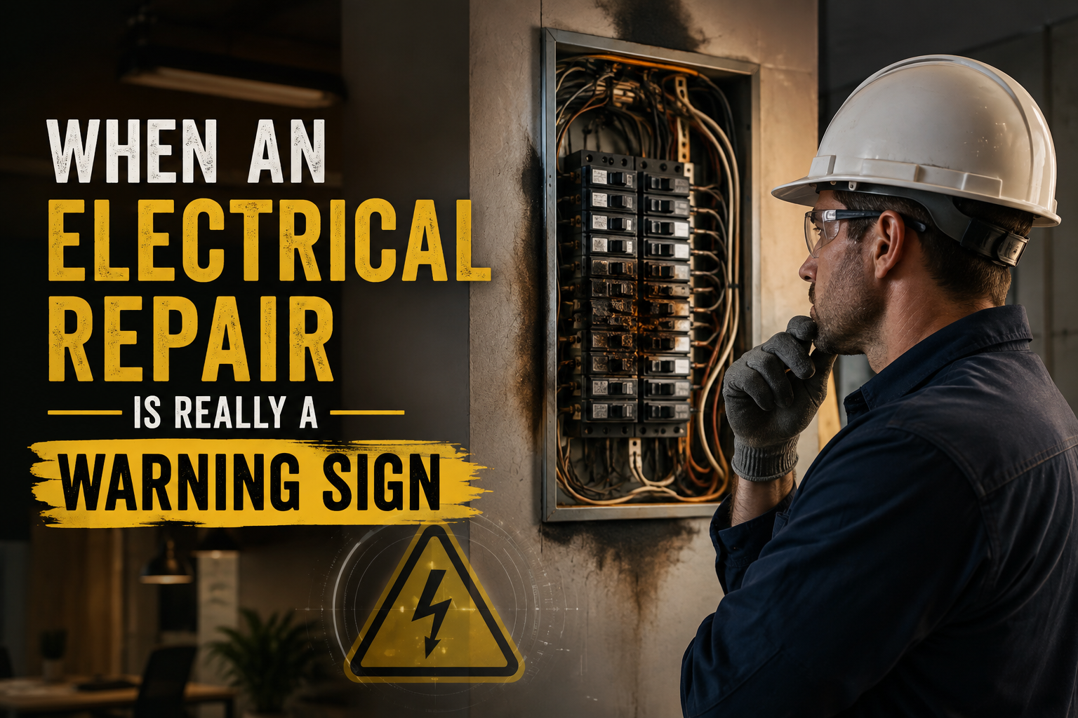 When an Electrical Repair Is Really a Warning Signsss